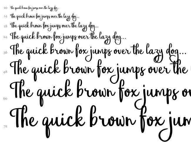 Eufoniem font waterfall